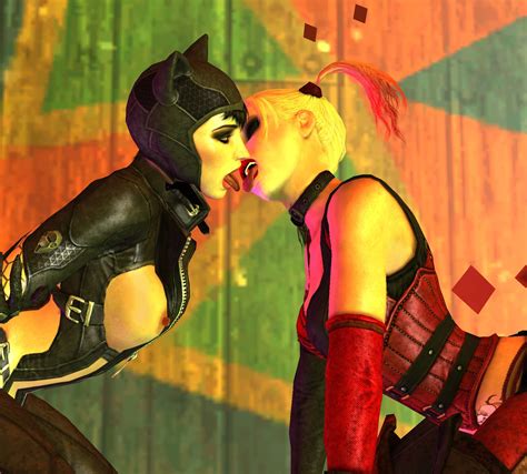 Rule 34 3d Batman Arkham City Batman Series Breasts Catwoman