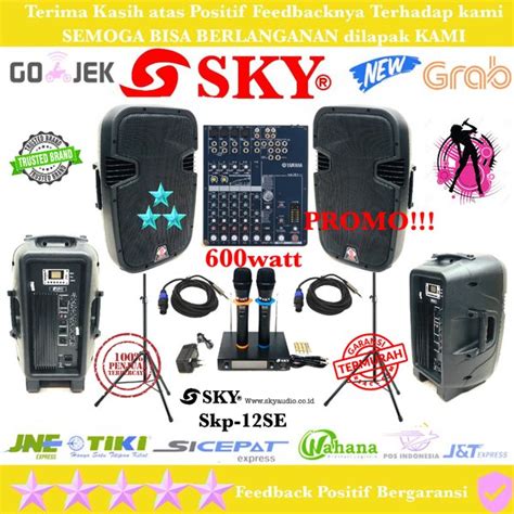 Jual Paket Sound System Outdoor Indoor Skyaudio Professional Skp Se