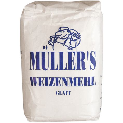 Transgourmet Österreich Müllers Weizenmehl glatt Type 700 2 5 kg