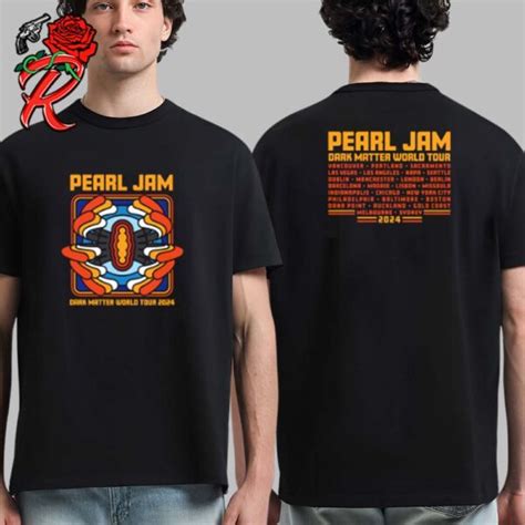 Pearl Jam Dark Matter World Tour 2024 Vector Matter Tee Reverholic