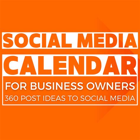 365 Days Social Media Content Calendar Content Copies For Content Creators