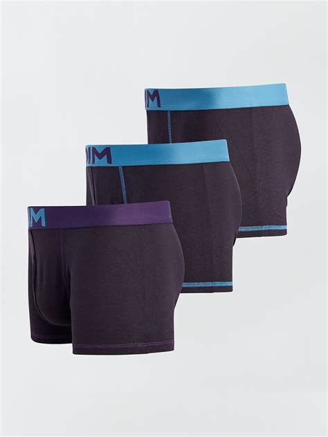 Lot De 3 Boxers Coton Stretch Mix And Colors DIM Noir Kiabi 24 00