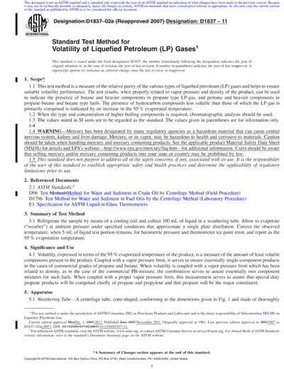 Astm D Red Standard Test Method For Volatility Of Liquefied Hot Sex