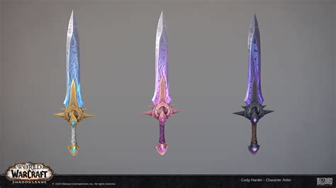 Cody Harder Shadowlands Weapons