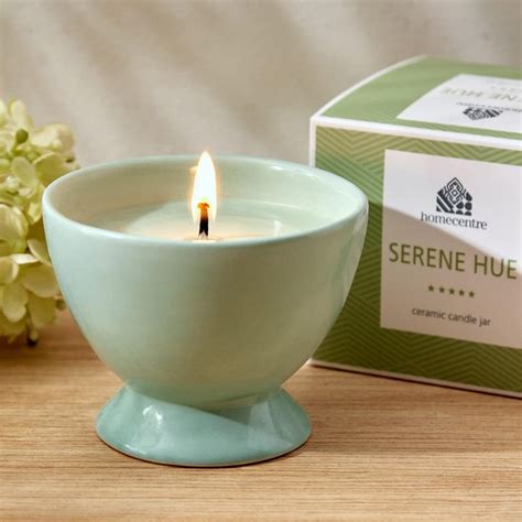 Buy Colour Refresh Sea Breeze Scented Jar Candle From Home Centre At Just Inr 3990