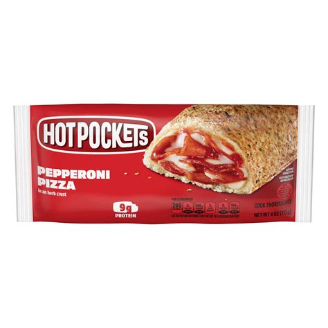 Hot Pockets Pepperoni Pizza 4 Ounce 30 Per Case