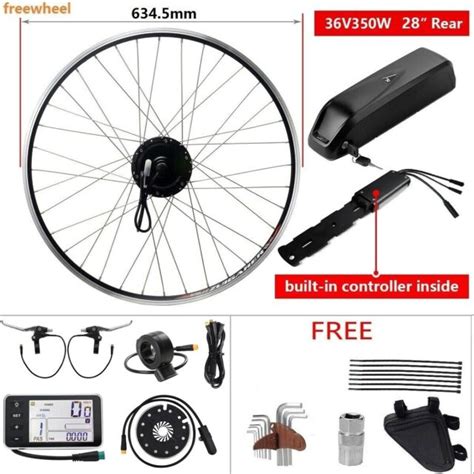 Yose Power Hub Motor Electric Bicycle Conversion Kit Freewheel E Bike