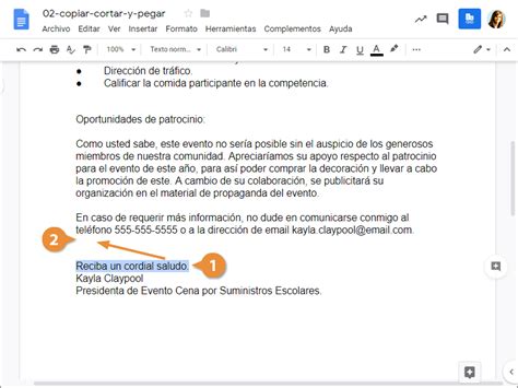 Copiar Cortar Y Pegar Customguide