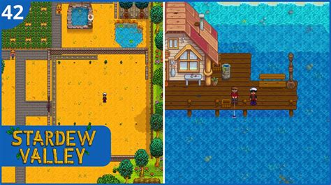 Dia De Renovaciones A La Granja Y Pesca Stardew Valley Youtube