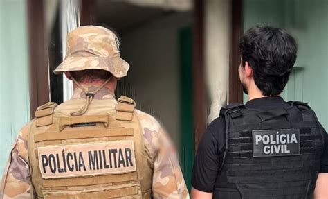 Opera O Conjunta Das Pol Cias Civil E Militar Resulta Em Duas Pris Es