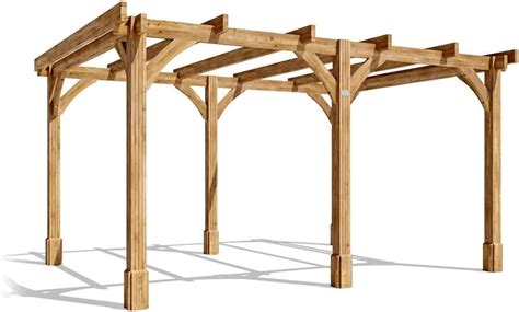 Dunster House Wooden Pergola Kit X Metres Leviathan Garden Plant