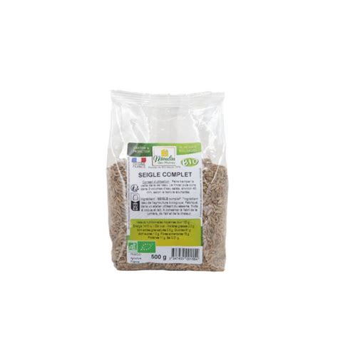 Seigle Complet Bio 500g Boutique Naturline