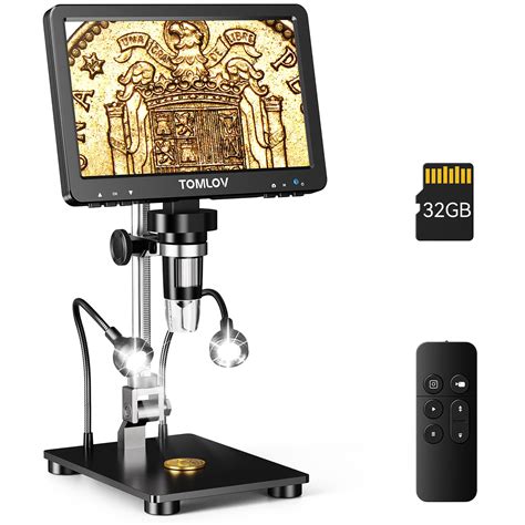 Amazon TOMLOV DM9 Pro 7 HDMI Digital Microscope 1200X With IPS