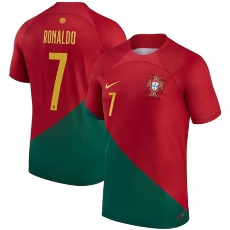 Maillot Authentique Portugal Domicile Coupe Du Monde Nouveau