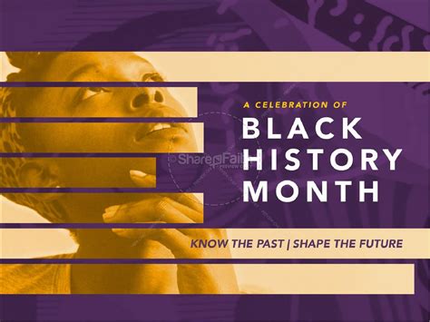 Black History Month Church PowerPoint | Clover Media