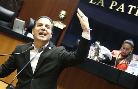 Senador Damián Zepeda Vidales al referirse al informe del Departamento