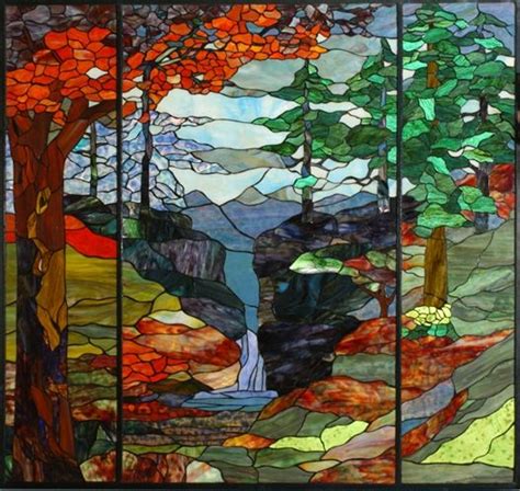 Stained Glass Window Panels ~ Wildlife And Nature Tiffany Stained Glass Stained Glass Windows