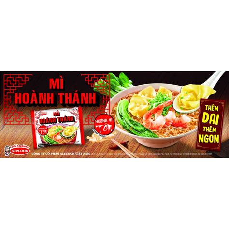 Hoanh Thanh Shrimp Noodle Package Vina Acecook G Shopee Malaysia