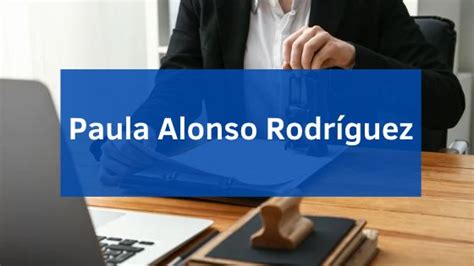 Paula Alonso Rodríguez Información Y Reseña ⬅️