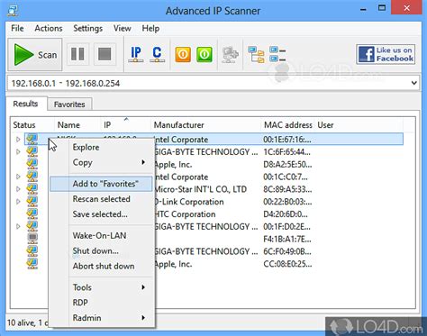 Advanced IP Scanner - Download