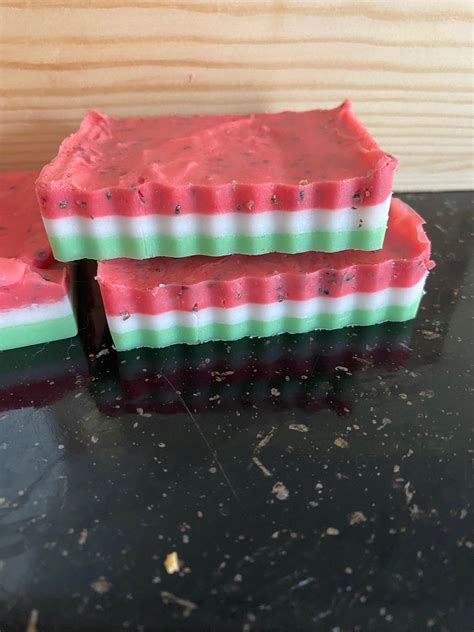 Watermelon Bar Soap Etsy