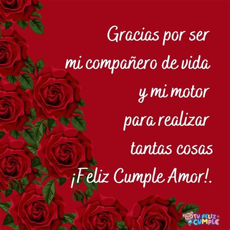 Recolectar Images Felicitaciones De Cumplea Os Para El Amor De Mi