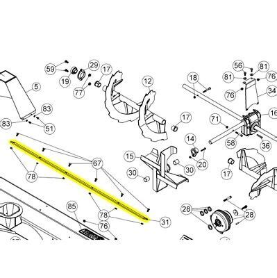 Bercomac 54 Snowblower Cutting Edge EBay