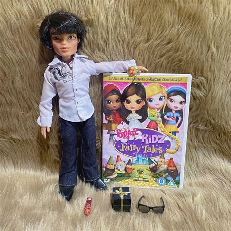 Bratz Doll Braden With Accessories And Bratz Kidz Fairy Tales Dvd