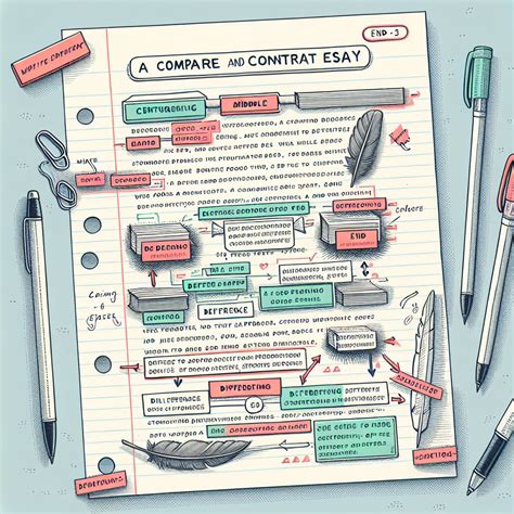 How To Write A Compare And Contrast Essay Vondy