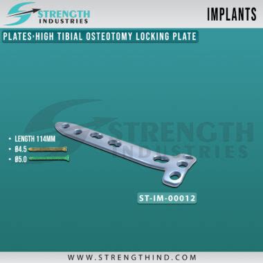 Distal Medial Tibial Locking Plate Strength Industries