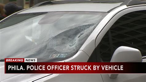 Philadelphia Police Officer Struck By Car 6abc Philadelphia