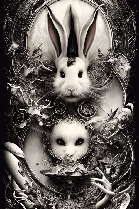 White Rabbit From Alice In Wonderland Artstation By Karol Bak By Laurie