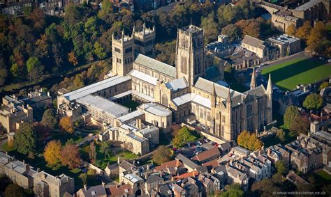 Durham Cathedral From The Air Aerial Photographs Of Great Britain By