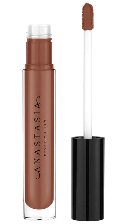 Anastasia Beverly Hills Lip Gloss In Sepia Best Nude Lip Glosses At