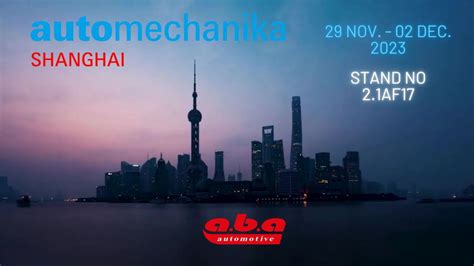 #automechanikashanghai #abaatams2023 #abaautomotive #belttensioners ...