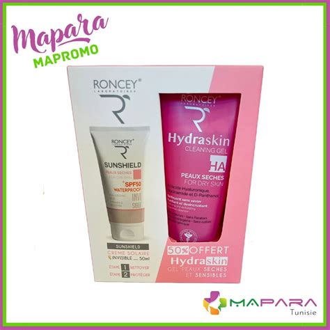 Roncey Coffret Sunshield Et Hydraskin Pour Peaux S Ches Mapara