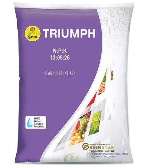 Powder White Spic Triumph Npk Fertilizer Bag Kg At Kg In Bellary