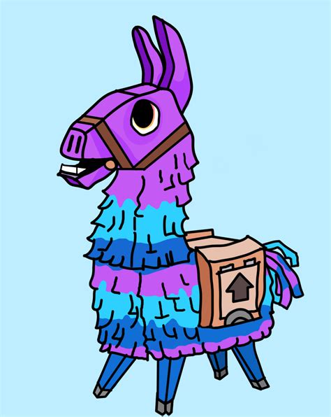 Fortnite Llama By Galaxythecoolgamer On Deviantart