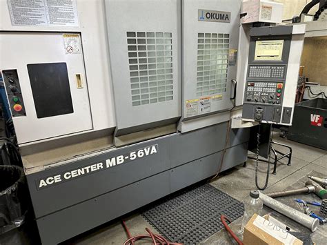 OKUMA MB 56VA Machining Centers Vertical Machine Hub