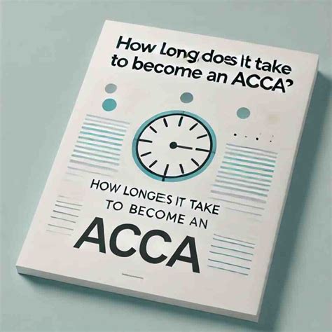 How Long Does It Take To Become An Acca Eduyush