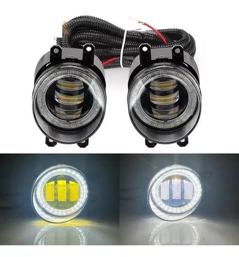 Faros Niebla Led Bicolor Con Aro Toyota Chr Al Env O Gratis