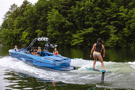 Axis T220 Perfect Size 22 Foot Wakesurfing Boat Waves For Any Level