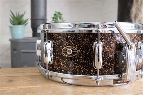 1959 61 Slingerland Super Gene Krupa Radio King 14x5 5 In Capri