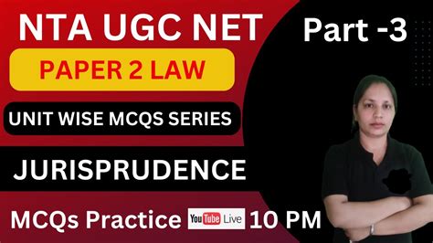 UGC NET LAW MOST REPEATED QUESTIONS OF JURISPRUDENCE PART 3