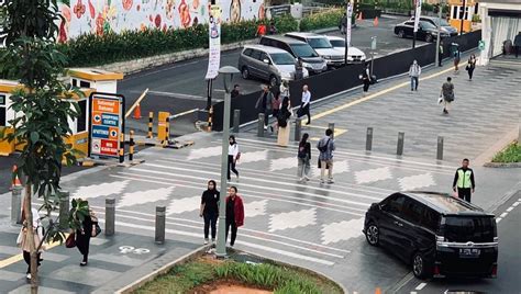 patterned concrete indonesia trotoar dki stamp concrete trotoar