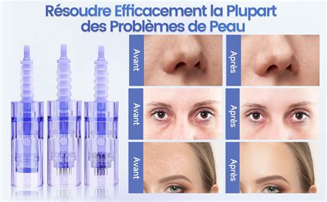 Yofuly Pi Ces Aiguille Microneedling Aiguilles Micro Needling De