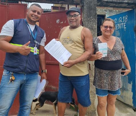 Águas do Rio realiza atendimento na porta de moradores da Baixada