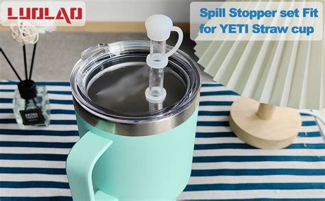 Amazon Luolao Silicone Spill Stopper Compatible With Yeti Straw