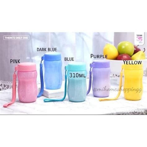 Jual Eco Gen 310 Ml Ulir Tupperware Botol Minum Mini Eco Bottle Bogel