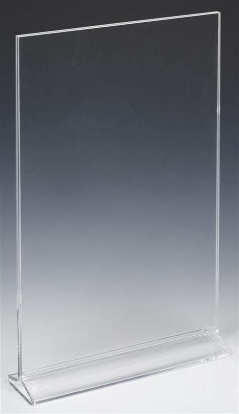 Workshop Series 11 X 17 Acrylic Sign Holder Tabletop Top Insert T